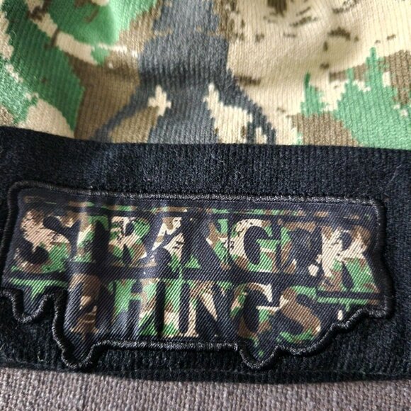 Stranger Things Camouflage Beanie Toque Hat Adult OS - Picture 2 of 4